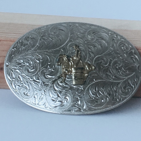 Montana Silversmiths Accessories - VINTAGE MONTANA SILVERSMITHS GERMAN BUCKLE